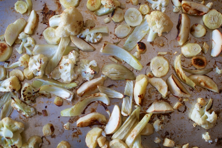 Roasted Parsnip, Cauliflower, and Fennel Soup / Big Eats Tiny Kitchen